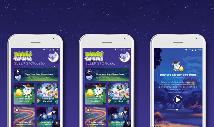 sleep routine - Moshi Twilight Sleep Stories